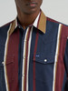 WRANGLER VINTAGE BRUSHPOPPER NAVY - MENS SHIRT  - 112381998