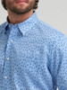 WRANGLER CODY JOHNSON BLUE PAISLEY - MENS SHIRT  - 112381547