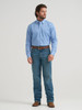 WRANGLER CODY JOHNSON BLUE PAISLEY - MENS SHIRT  - 112381547