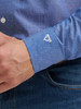 WRANGLER CODY JOHNSON VINTAGE BLUE - MENS SHIRT  - 112381549