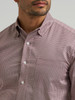 WRANGLER CODY JOHNSON BROWN GEO PRINT - MENS SHIRT  - 112381554