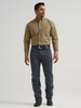 WRANGLER RELAXED FIT BROWN PRINT - MENS SHIRT  - 112381624