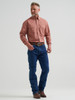 WRANGLER GEORGE STRAIT RUST TRAUBADOUR - MENS SHIRT  - 112381951