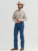 WRANGLER GEORGE STRAIT RUST STRIPES - MENS SHIRT  - 112381952