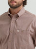 WRANGLER GEORGE STRAIT RUST PRINT - MENS SHIRT  - 112381954