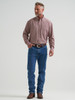 WRANGLER GEORGE STRAIT RUST DIAMOND - MENS SHIRT  - 112381956