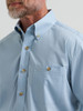 WRANGLER GEORGE STRAIT SOLID BLUE - MENS SHIRT  - 112381957