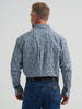 WRANGLER GEORGE STRAIT BLUE PAISLEY - MENS SHIRT  - 112381960