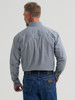 WRANGLER GEORGE STRAIT PRINT BLUE - MENS SHIRT  - 112381959
