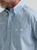 WRANGLER GEORGE STRAIT PRINT BLUE - MENS SHIRT  - 112381962