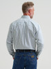 WRANGLER GEORGE STRAIT TEAL PRINT - MENS SHIRT  - 112381967