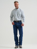 WRANGLER GEORGE STRAIT TEAL PRINT - MENS SHIRT  - 112381967