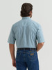 WRANGLER GEORGE STRAIT TEAL PRINT - MENS SHIRT  - 112381968