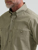 WRANGLER GEORGE STRAIT GREEN PRINT - MENS SHIRT  - 112381972