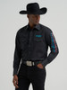 WRANGLER WRANGLER LOGO BLACK - MENS SHIRT  - 112381987