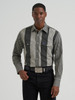WRANGLER SMOKY STRIPES BRUSHPOPPER - MENS SHIRT  - 112381996
