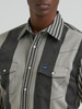 WRANGLER SMOKY STRIPES BRUSHPOPPER - MENS SHIRT  - 112381996