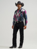 WRANGLER VINTAGE AZTEC CACTUS FLOWER - MENS SHIRT  - 112381999