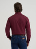 WRANGLER DRESS CLASSIC FIT BURGUNDY - MENS SHIRT  - 112382003