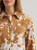 WRANGLER COWHIDE WHITE BOYFRIEND FIT - LADIES SHIRT  - 112382634