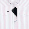 PONCHO  RED/WHITE/BLUE VERTICAL STRIPE - MENS SHIRT  - THE OLD GLORY