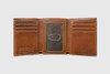 STETSON STETSON TRIFOLD BROWN ICONS - ACCESSORIES WALLET  - 9813001-200