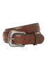 STETSON KANGO COGNAC OSTRICH - ACCESSORIES BELT MEN - 9916500-989