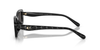 COACH CBY86 BLACK W/ GREY SOLID - SUNGLASS COACH  - 8444D500287