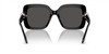 SWAROVSKI BLACK OVERSIZED SQUARE WHITE - SUNGLASS SWAROVSKI  - 60011001187