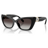 SWAROVSKI CAT-EYE BLACK WHITE STONE - SUNGLASS SWAROVSKI  - 604710018G