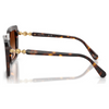 SWAROVSKI HAVANA SQUARE 3 YELLOW STONES - SUNGLASS SWAROVSKI  - 6049100274