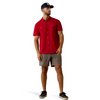 ARIAT FRONTIERTOUGH VENTTEK SCARLET - MENS SHIRT  - 10077068