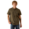 ARIAT FRONTIERTOUGH VENTTEK LEAF - MENS SHIRT  - 10077033