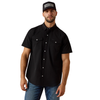 ARIAT FRONTIERTOUGH VENTTEK BLACK - MENS SHIRT  - 10077050