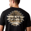 ARIAT CACTUS RIDER BLACK - MENS TEE  - 10061641