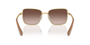 SWAROVSKI YELLOW GOLD W/ GRADIENT BROWN - SUNGLASS SWAROVSKI  - 7015400713