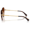 SWAROVSKI SQUARE GOLD W/GRADIENT BROWN - SUNGLASS SWAROVSKI  - 7043403774