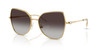 SWAROVSKI GOLD W/ GRADIENT GREY - SUNGLASS SWAROVSKI  - 703740048G