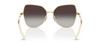 SWAROVSKI GOLD W/ GRADIENT GREY - SUNGLASS SWAROVSKI  - 703740048G