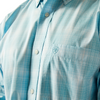 ARIAT PRO GREGORY LIGHT BLUE PLAID - MENS SHIRT  - 10054652