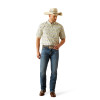 ARIAT CHRISTOPHER CLASSIC MINT PRINT - MENS SHIRT  - 10054816