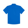 PONCHO  ROYAL BLUE PERFORMANCE NYLON - MENS SHIRT WESTERN SNAPS - THE GRANDSTAND
