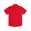 PONCHO  RED PERFORMANCE NYLON SNAP - MENS SHIRT WESTERN SNAPS - THE PLAY ACTION