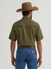 WRANGLER ATG X WESTERN SNAP OLIVE NIGHT - MENS SHIRT  - 112382383