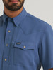 WRANGLER ATG X WESTERN VINTAGE INDIGO - MENS SHIRT  - 112382384