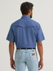 WRANGLER ATG X WESTERN INDIGO LATTICE - MENS SHIRT  - 112382437