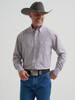 WRANGLER GEORGE STRAIGHT BLUE PRINT - MENS SHIRT  - 112381963