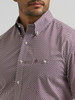 WRANGLER RELAXED FIT CLASSIC RED PRINT - MENS SHIRT  - 112381628