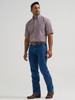 WRANGLER RELAXED FIT CLASSIC RED PRINT - MENS SHIRT  - 112381628