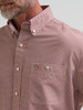 WRANGLER GEORGE STRAIGHT RUST PRINT - MENS SHIRT  - 112381955